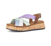 Plateausandaletten GABOR "Plateau Sandale", Damen, Gr. 40,5, multicolour, Schuhe (38361833-40,5) multicolour