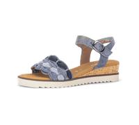 Gabor Riemchensandale Heaven k. (Kork) – Komfort-Mehrweite, orthopaedisch – Damen Blau Größe 39