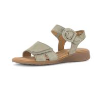 Riemchensandale GABOR "Riemchensandale", Damen, Gr. 42,5, grün, Schuhe Riemchensandale (81669863-42,5) grün