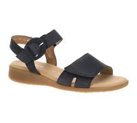 Riemchensandale GABOR "Riemchensandale", Damen, Gr. 38,5, blau, Schuhe Riemchensandale (48035037-38,5) blau