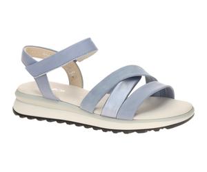 Gabor 82.844.26 hell-blau - Riemchen Sandale für Damen - Größe 38.5