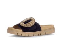 Pantolette GABOR "Pantolette", Damen, Gr. 40, blau, Schuhe Pantolette (68118202-40) blau