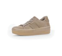 Sneaker GABOR "Sneaker low", Damen, Gr. 39, beige, Schuhe Sneaker (43748756-39) beige