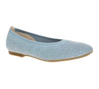 Gabor 84.146.46 hell-blau - Ballerina - Halbschuhe - Slipper für Damen - Größe 37