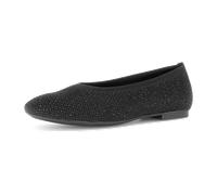 Ballerina GABOR "Eleganter Ballerina", Damen, Gr. 38, schwarz, Schuhe Ballerina (99769564-38) schwarz