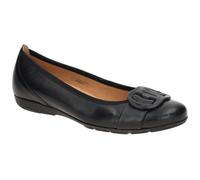 Gabor 84.163.27 schwarz - Ballerina - Halbschuhe - Slipper für Damen - Größe 36