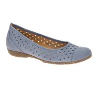 Gabor 84.169.10 hell-blau - Ballerina - Halbschuhe - Slipper für Damen - Größe 41