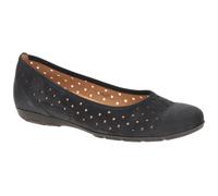 Gabor 84.169.16 dunkel-blau - Ballerina - Halbschuhe - Slipper für Damen - Größe 38.5