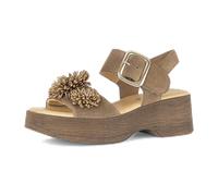 Riemchensandale GABOR "Riemchensandale", Damen, Gr. 41, braun, Schuhe Riemchensandale (51860761-41) braun