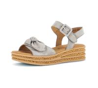Gabor Plateau-Sandalen 84.553.11 Velour Grün Damen Größe 38