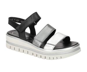 Gabor 84.620.61 grau - Riemchen Sandale für Damen - Größe 37.5