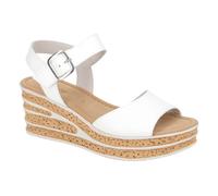 Gabor 84.651.21 weiß - Riemchen Sandale für Damen - Größe 35