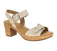 Gabor 84.764.12 grau - Sandalette für Damen - Größe 40.5