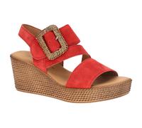 Gabor 84.771.15 rot - Riemchen Sandale für Damen - Größe 38
