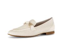 Gabor Damen Slipper, Frauen Slip On,Loafer,College Schuhe,Businessschuhe,Slip-ons,Mokassins,Halbschuhe,Slides,Schlupfschuhe,Panna,42.5 EU / 8.5 UK