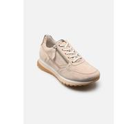 Sneaker GABOR "Sneaker low Rauleder", Damen, Gr. 43, beige, Schuhe Sneaker (91827004-43) beige