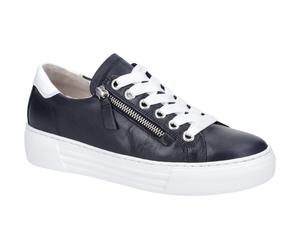 Gabor 86.465.66 dunkel-blau - sportliche Halbschuhe für Damen - Größe 39