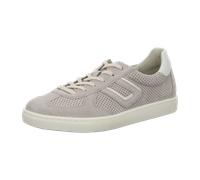 Gabor Sneaker DAVOS – Schnürschuh mit Lochmuster, Weite H – Damen Gr. 42 Flieder/Weiß