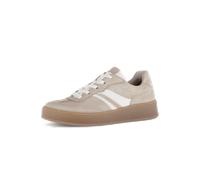 Sneaker GABOR "Sneaker low Rauleder", Damen, Gr. 36, beige, Schuhe Sneaker (27137760-36) beige
