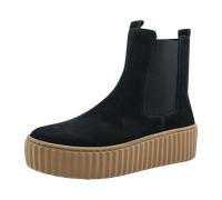 Gabor Damen Chelsea Boots, Frauen Stiefeletten,Wechselfußbett,Best Fitting,uebergangsschuhe,uebergangsstiefel,schwarz(Caramel),38.5 EU / 5.5 UK