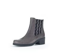 Gabor Damen Chelsea Boots, Frauen Stiefeletten,Wechselfußbett,stretch-einsatz,gummi-einsatz,stiefel,bootee,pepper (schwarz),38.5 EU / 5.5 UK
