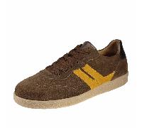 Gabor Damen Low-Top Sneaker, Frauen Halbschuhe,Best Fitting,schnürschuhe,schnürer,straßenschuhe,Sportschuhe,Whisky/Gold./Bronc,40.5 EU / 7 UK
