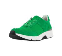 Gabor Damen Sneaker 46.897.34 Low-Top, Wechselfußbett, Plateausohle, grün, Größe 40 ½ EU / 7 UK