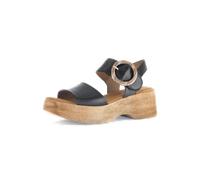 Gabor - ab 30mm bis 50mm - glatter Boden - Absatz/ Keil schwarz - Gr. - 38 EU | 5 UK