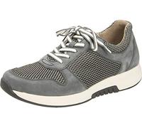 GABOR 49.946.49 Rollingsoft grey/river Mesh/Oval/Nubuk UK 5 Grau Damen