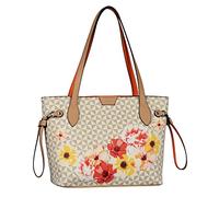 Gabor bags , BARINA FLOWER, Damen, Shopper, L, orange, 41,5x13x29cm