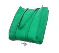 Gabor bags Elfie Damen Shopper Umhängetasche Reißverschluss Mittelgroß Grün