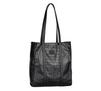 Gabor bags Elfie Damen Shopper Umhängetasche Reißverschluss Mittelgroß Schwarz