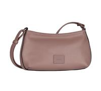 Umhängetasche GABOR "Elfie", Damen, Gr. B/H/T: 27cm x 15cm x 6cm, rosa, Polyurethan, Taschen, aus fein genarbtem, glattem Kunstleder und mit einem Logo Rubber Patch (99808519-0) rosa