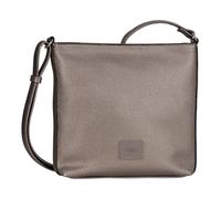 Gabor Umhängetasche Elfie Damen fein genarbtes Kunstleder Silber 24,5×23,5×6 cm