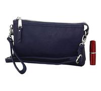 Gabor bags Emmy Damen Abendtasche Clutch Klein Blau