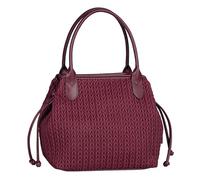 Gabor bags Granada Quilt Damen Shopper Umhängetasche Reißverschluss Mittelgroß Rot