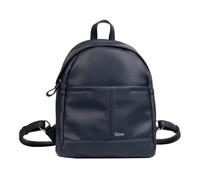 Gabor Rucksack Lenea – Damen, 26x31x9,5 cm, blau, recyceltes Polyurethan, dekorative Ziernähte