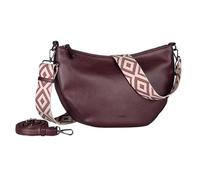 Umhängetasche GABOR "Linda", Damen, Gr. B/H/T: 34cm x 25cm x 9,5cm, rot, Polyurethan, Taschen, weiches Kunstleder mit elegantem Schultergurt aus edlem Gewebeband (73607400-0) rot