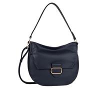 Gabor Hobo-Tasche Melora Damen Blau 31×27,5×9 cm Polyurethan-Lederimitat, mit goldenem Metallring