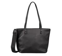 Gabor bags Veri Damen Shopper Umhängetasche Reißverschluss Groß Schwarz