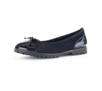 Gabor Ballerina blau atlantik 04.100.36 für Damen, blau, Größe 42 EU / 8 UK
