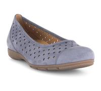 Gabor 84.169.10 hell-blau - Ballerina - Halbschuhe - Slipper für Damen - Größe 38