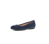 Gabor - Ballerina flacher Absatz bis 25mm blau - Gr. - 43 EU | 9 UK