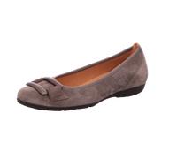 Gabor - Ballerina flacher Absatz bis 25mm metall - Gr. - 43 EU | 9 UK