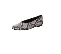 Gabor - Ballerina flacher Absatz bis 25mm natur/schwarz - Gr. - 7½ UK