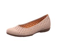 Gabor Ballerina für Damen, beige, Größe 44 ½ EU / 10 UK