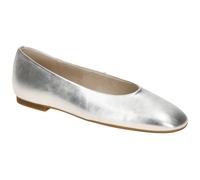 Gabor Ballerina Schuhe silber grau metallic 84.140.61 - Größe 37
