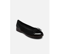 Gabor Ballerina Samt Lack schwarz