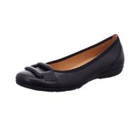 Gabor Damen Klassische Ballerinas, Frauen Flats,klassisch elegant,Ballerinen,Halbschuhe,Sommerschuhe,Slipper,Ballet-Flats,schwarz,40 EU / 6.5 UK