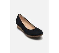 Gabor Damen Klassische Ballerinas, Frauen Flats,Moderate Mehrweite (G),Ballet-Flats,Ausgehschuhe,Abendschuhe,Dark-Blue (Kork),38.5 EU / 5.5 UK